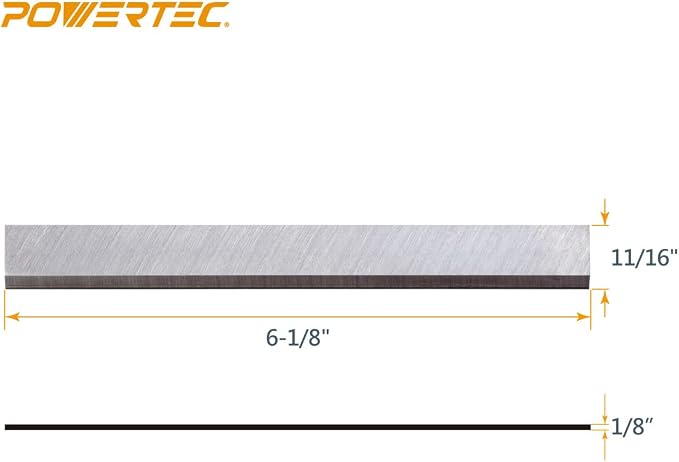 POWERTEC 6-1/8 Inch Jointer Blades - Image 4