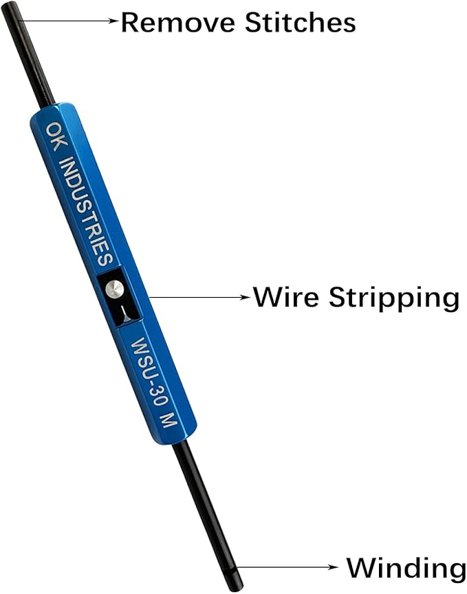 Wire Wrap Tool, Single Stranded 3 In 1 Function Wire Unwrap Tool - Image 4