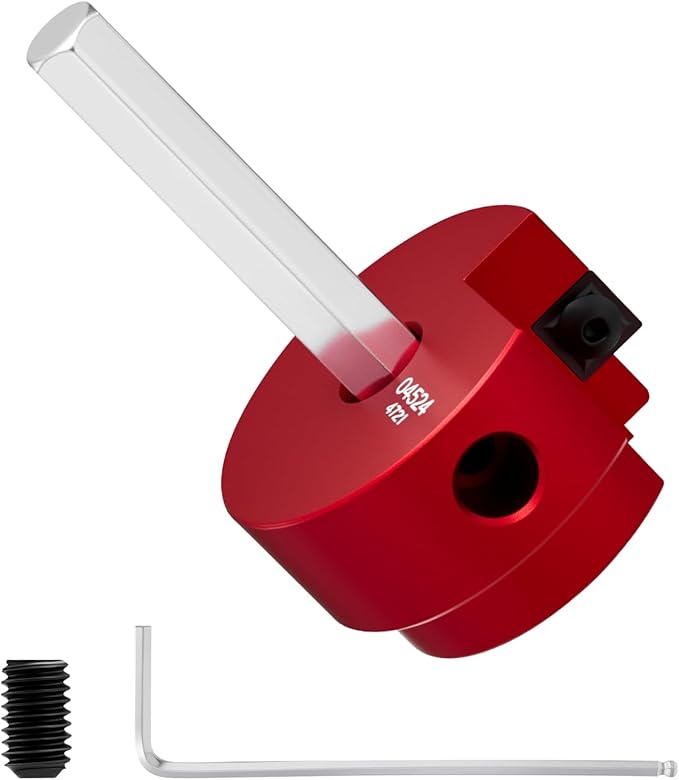Saker PVC Pipe Reamer, PVC Fitting Saver with 1-1/2inch Head, For SCH40, ABS Pipe,CPVC Perfect for Plumbing Repairs, Fits Standard 1/2" Drill