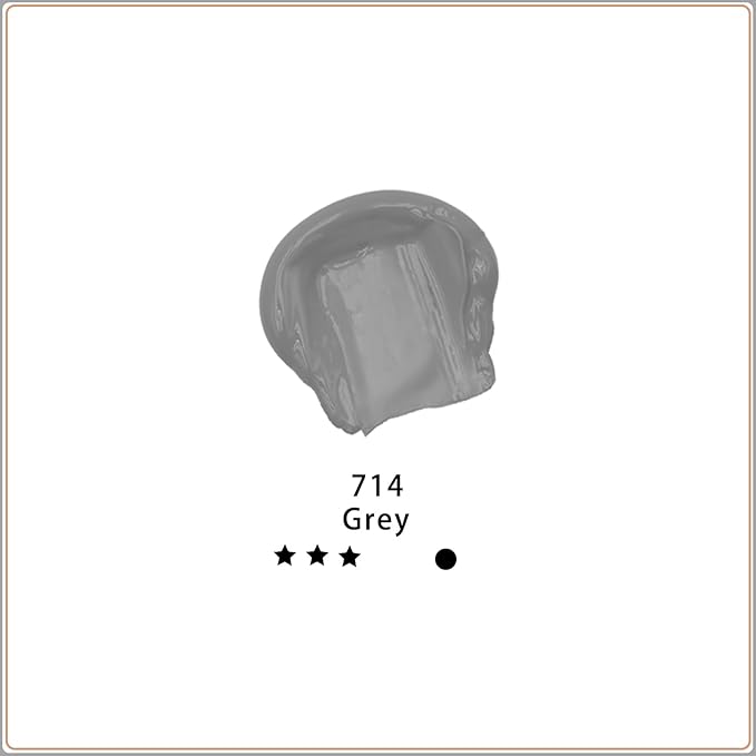 Artecho Grey Acrylic Paint, Art Craft Paints - Image 2