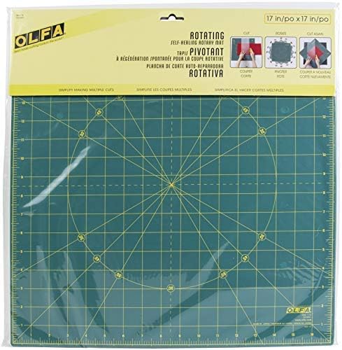 OLFA 17" x 17" Rotating Cutting Mat - Image 4