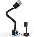 Magnetic Light,12W Magnetic Work Light, IP67 Water Proof Lathe Light, Milling Machine, Bandsaw Lighting