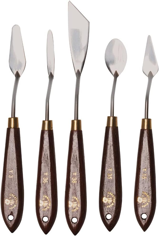 Creative Mark Stainless Steel Palette Knife Painting Tools - Image 2