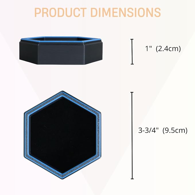 Magnetic Board Game Storage Trays, Hexagonal Modular Organizer, Flexibility - Image 7