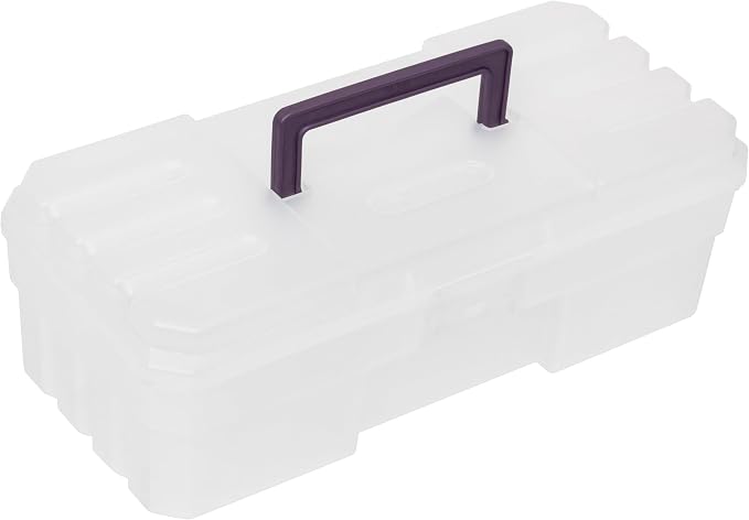 Akro-Mils 12-Inch ProBox Plastic Art Supply, Hobby or Craft Storage Toolbox - Image 6