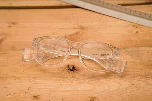 Y50 Clear Frame Safety Glasses - Image 4