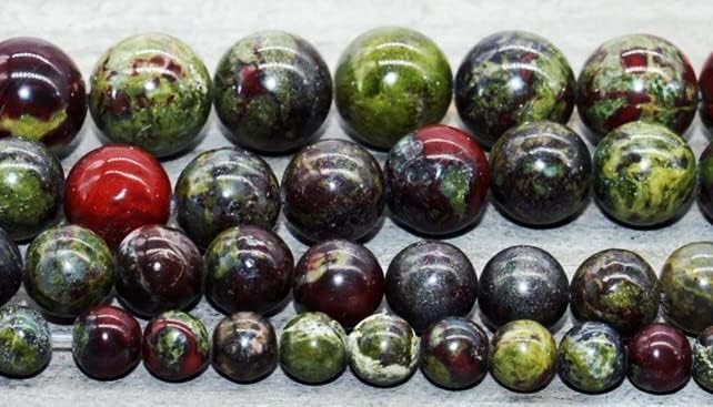 Zenkeeper 116-120 Pcs Dragon Blood Jasper Beads - Image 4