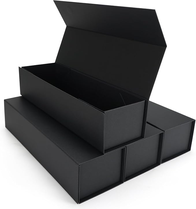 RLAVBL 4-Pack 1200 Count Trading Card Storage Box by RLAVBL