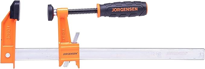 Pony Jorgensen 3706-HD Heavy Duty Steel Bar Clamp, Orange, 6-Inch