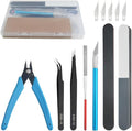 WMYCONGCONG 8 PCS Model Tools Kit Modeler Basic Tools Hobby Building Tools Kit by WMYCONGCONG