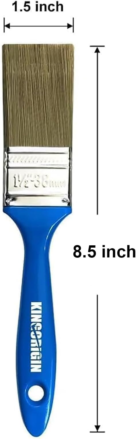 King Origin 1.5 Inch Paint Brush Set, Professional DIY Painting & Touch-Ups - Image 2