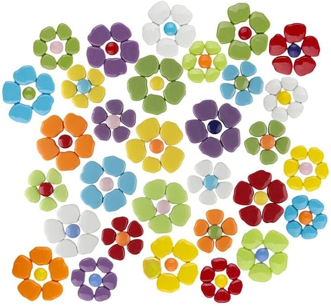 Youway Style Petal Mosaic Tiles by YouwayStyle