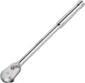 DISEN 3/8" Drive Ratchet,90-Tooth Ratchet Wrench with 10" Handle and Dust Proof Teardrop Enclosed Head, Reversible, CR-V Steel Made, CR-MO Head, Full Polished, Gifts for Men