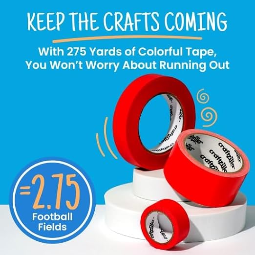 Craftzilla Colored Masking Tape - Image 3