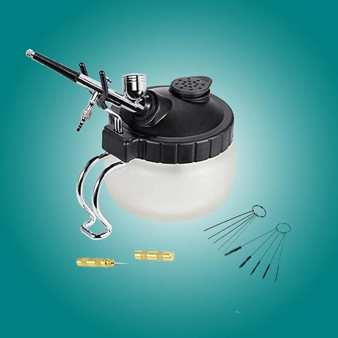 4 Set Airbrush Cleaning Kit Airbrush Cleaning Pot - Image 7