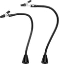 Magnetic Helping Hands Soldering Third Hand Tool PCB Holder Two Flexible Metal Arms Alligator Clips Strong Magnet Base - Can Be Put Anywhere for Electronics Soldering Jewelry Painting Art Crafts Hobby