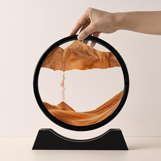 Moving Sand Art Liquid Motion, 3D Deep Sea Sandscape Color Quicksand Decor - Image 2