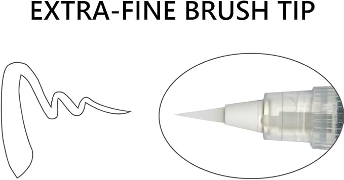Kuretake Zig Fude Brush Pen, Fine tip marker, - Image 2