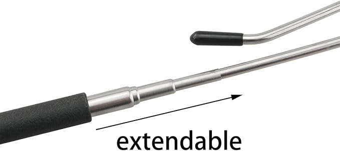 2PCS Silver Stainless Steel Puppet Arm Control Rods - Image 3