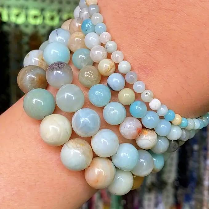 Zenkeeper About 180 Pcs Amazonite Beads - Image 4