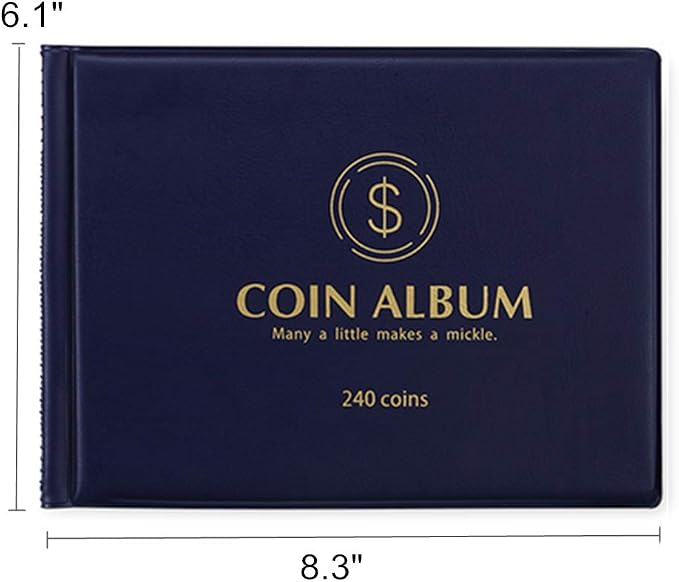 MUDOR Coin Collection Holder Album - Image 4
