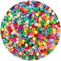 Pony Beads 4000 Pcs, Acrylic Plastic, Cylindrical, Loose Beads by anpiwshjo