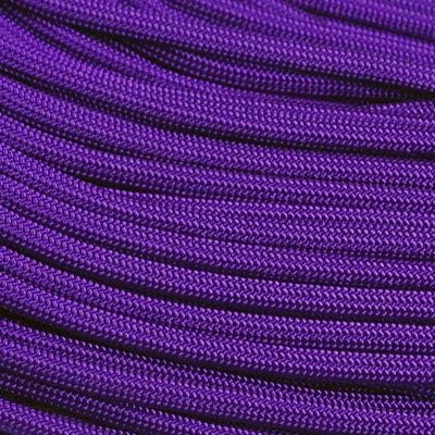 The Paracord Store | Type III 550 Paracord - 100 FT Hank, Acid Purple | Heavy Duty 7 Strand Tactical Paracord - USA Made Nylon Outdoor Parachute Cord for Camping, Fishing & More - Survival Cord