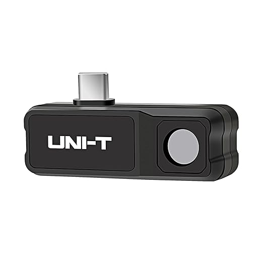 UNI-T Thermal Camera, Android USB-C MicroUSB, Infrared Camera Thermal Imager for Smartphones - UTi120Mobile, 120x90 IR Resolution All-Purpose Pro-Grade with App Extension Cord, 2Meter Drop Durability