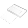 KAITELA Pack of 10 Clear Acrylic Sheet 5" x 7" Cast Plexiglass Panel 1/8" Thick by KAITELA