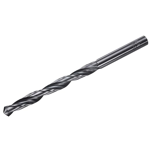 Drill Bit, 10mm Cutting Diameter, 4241 HSS Nitriding Black 118° Cutting Angle Versatile Jobber Bits - (Applications: for Drilling Plastic Wood Soft Metal), 10-Pieces