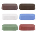 6 Pcs Metal Buffing Polishing Compound for Buffing Wheel, Buffing Wheel Compound, Grit Corresponds to The Color from Coarse to Fine for Stainless Steel, Jewelry, Aluminum Polishing Compound