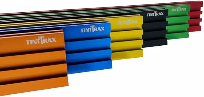 Multi T-Track - 3" Universal T-Track for Woodworking | Anodized Aluminum T Track Fence System | Woodworking Accessories | 36" Fence System (Set of 2) | Orange