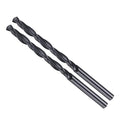 Drill Bit, 11/64" Cutting Diameter, 4241 HSS Nitriding Black 118° Cutting Angle Versatile Jobber Bits - (Applications: for Drilling Plastic Wood Soft Metal), 2-Pieces