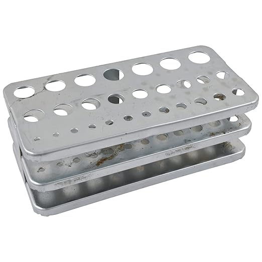 HHIP 8600-0041R 28 Piece Transfer Punch Rack, 3/32-1/2"