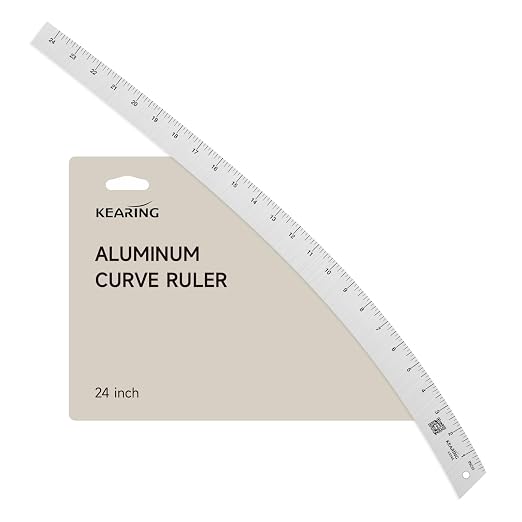 KEARING 24" Aviation Aluminum Hip Curve Ruler by KEARING