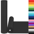 Black Wrapping Paper, Construction Paper Roll by Donyang