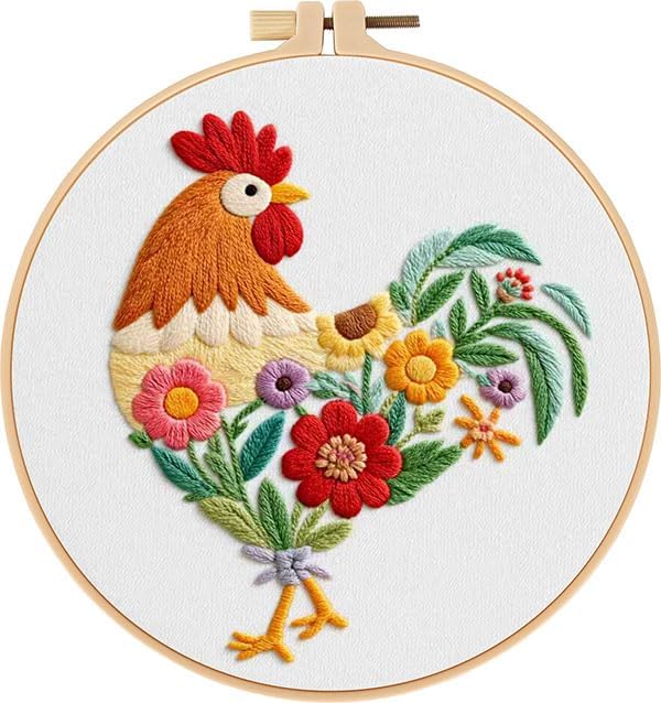 Haootadiy Beginner Embroidery Kit by Haootadiy