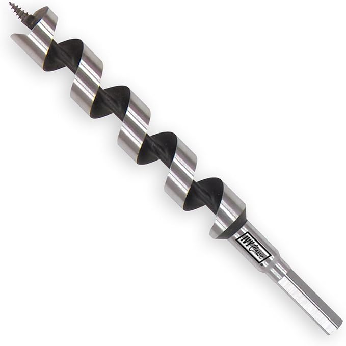 IVY Classic 46208 1/2 x 7-1/2-Inch Power Auger, High-Carbon Steel, 1/Tube