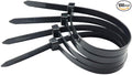 Zip ties 12 inch Black small Nylon Cable ties 100 per pack for Indoor and Outdoor Uses 3 latches for stronger locks With 60 Pounds Tensile Strength