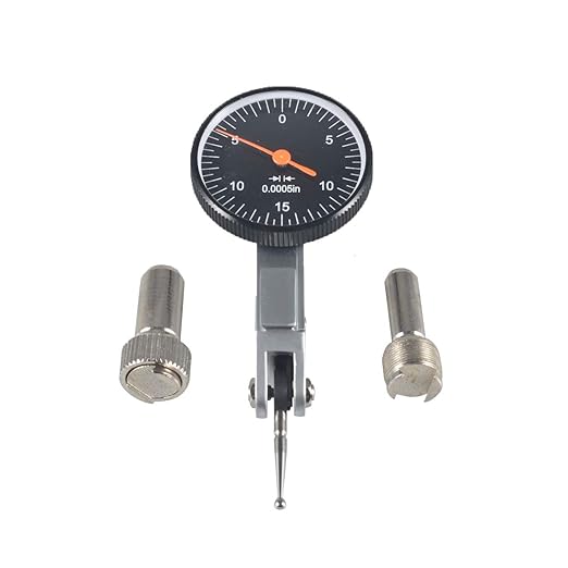 Precision Black 0.030" Test Indicator 0.0005" GR. DIAL Reading 0-15-0 New