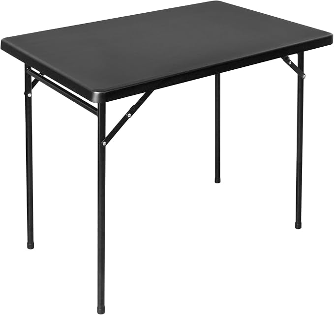 3ft Rectangular Folding Table, All-Occasion Plastic Event Table by OutdoorOasisFurniture