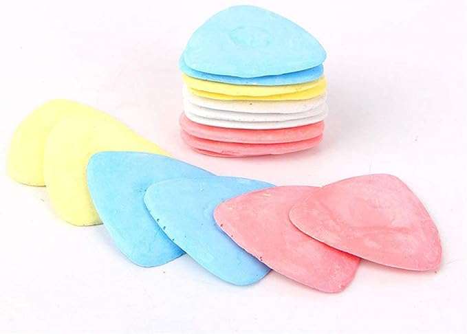 OZXTYO Triangle Tailors Chalk 10Pcs, Sewing Fabric Chalk and Fabric Markers - Image 7
