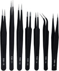 ZHIYE Precision ESD Anti-Static Tweezers, Jewelry-making, Laboratory Work by ZHIYE