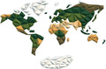 World Map DIY Paper Model Kit by StrucToys