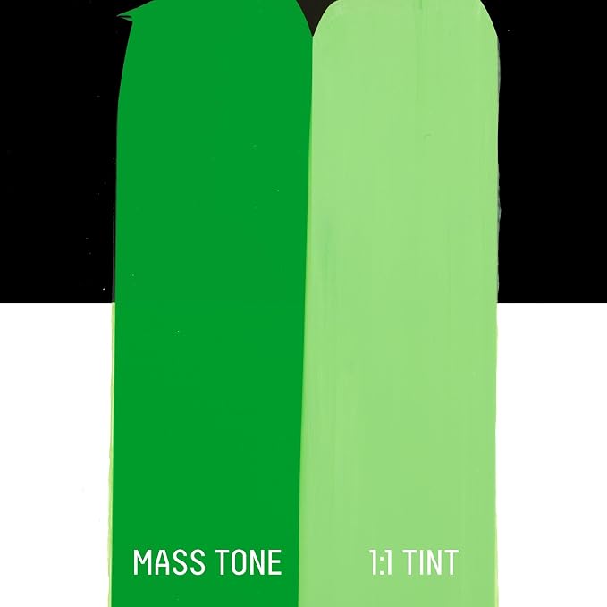Liquitex BASICS Acrylic Paint, 118ml Tube, Light Green Permanent - Image 3