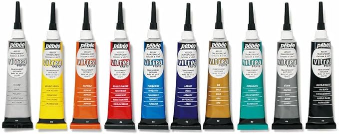 Pebeo Vitrea 160, 20 ml Tubes 0.67 fl oz by PEBEO