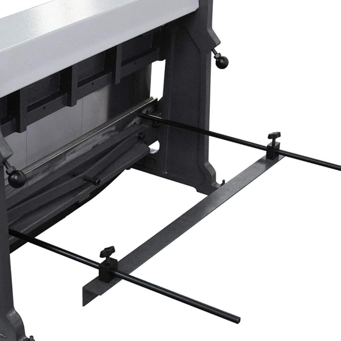 KAKA Industrial Sheet Metal Brake 40 inch 3-in-1, Shear and Slip Roll Combo | 20-Gauge Heavy Duty Bending Machine with Back Gauge and Segment Fingers for Metal Fabrication