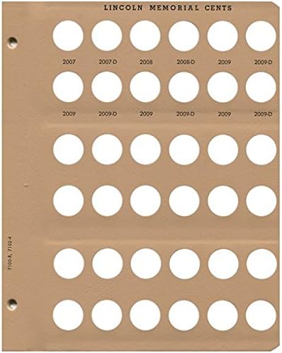 Dansco US Lincoln Memorial Cent Coin Album 1958 - Image 5