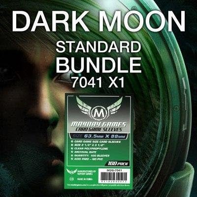 Mayday Games Dark Moon Game Accessory- Standard Card Sleeve Bundle by MAYDAYGAMES