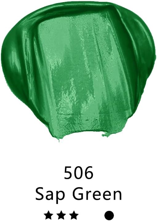 Artecho Sap Green Acrylic Paint 1000ml / 33.8 fl oz Pump Dispenser | Large - Image 2